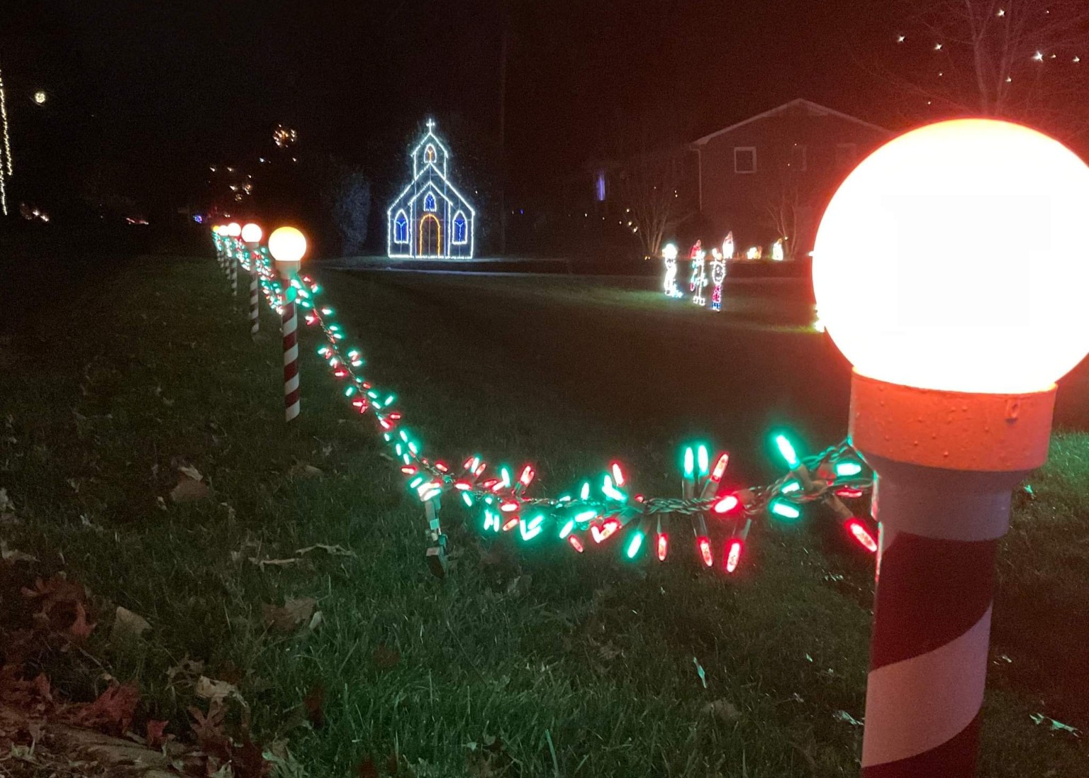 Candy-Cane Path