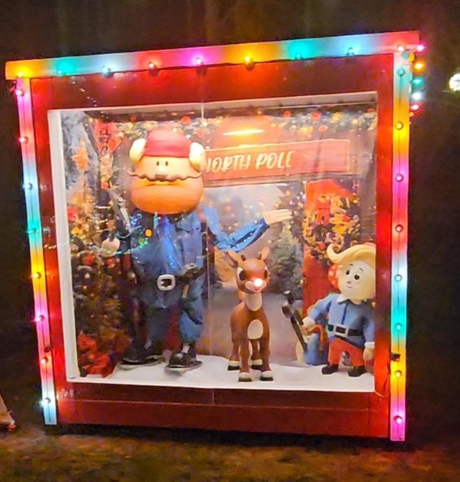 North Pole scene