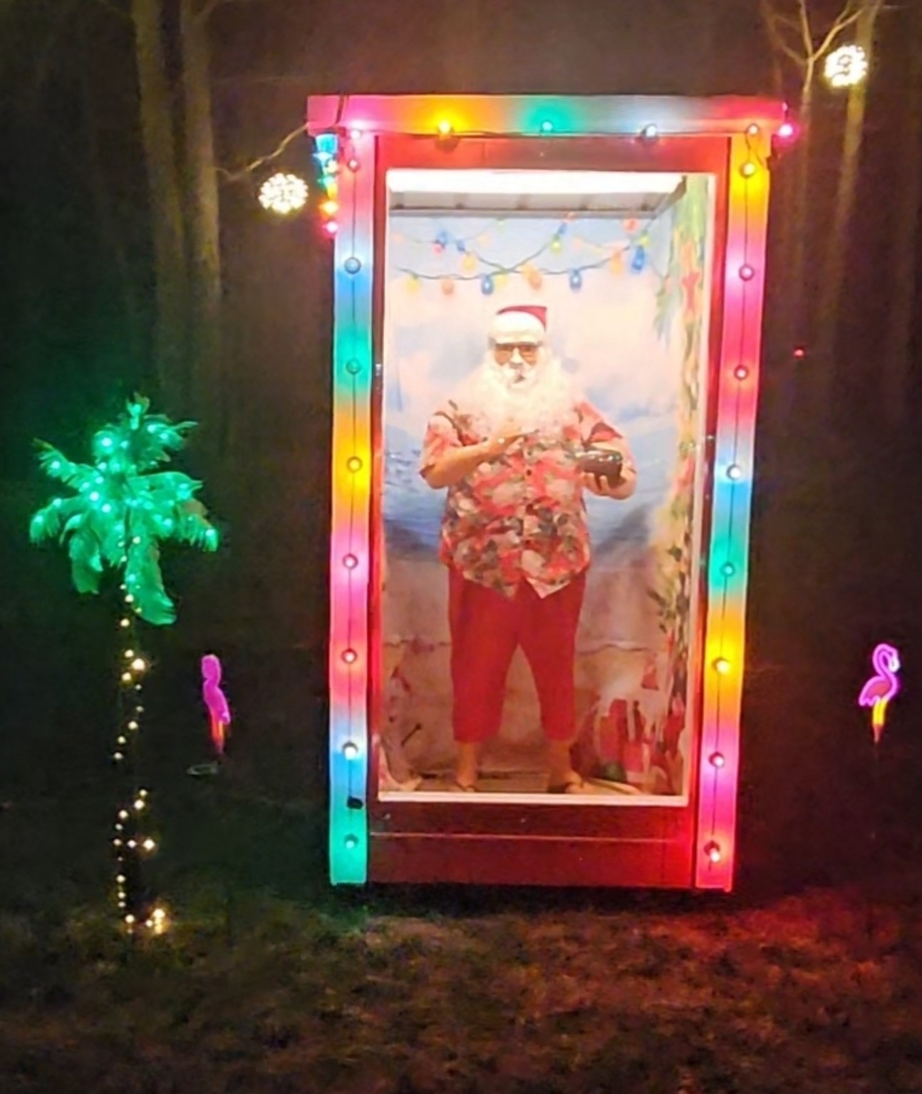 Beach Bum Santa