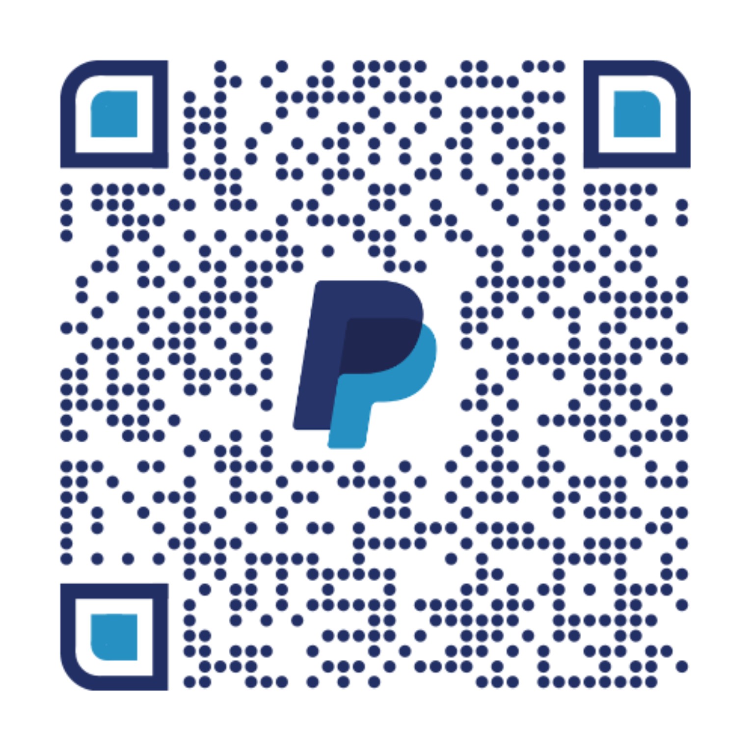 PayPal QR code for The Christmas Family Lights